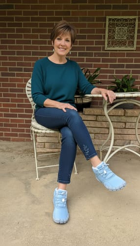 Customer photo review of Caspar Pro - Non-slip & Water-Resistant Winter Barefoot Shoe