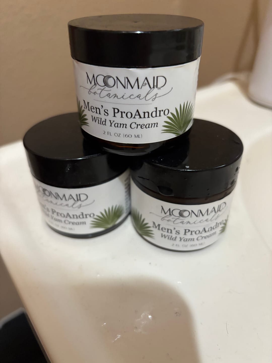 Customer photo review of ProAndro Men's Wild Yam Cream