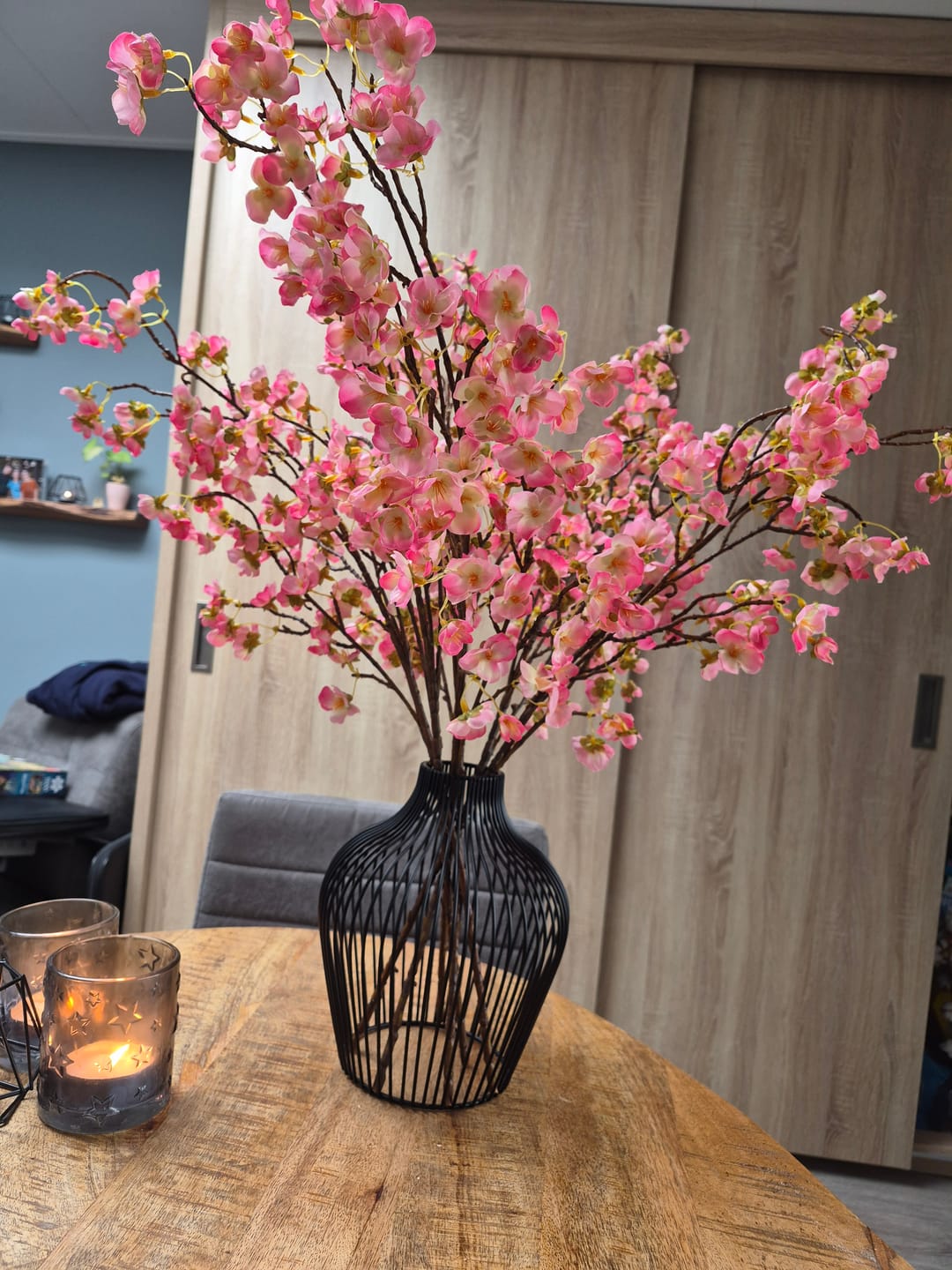 Customer photo review of Zijden Bloesem - Fuchsia roze