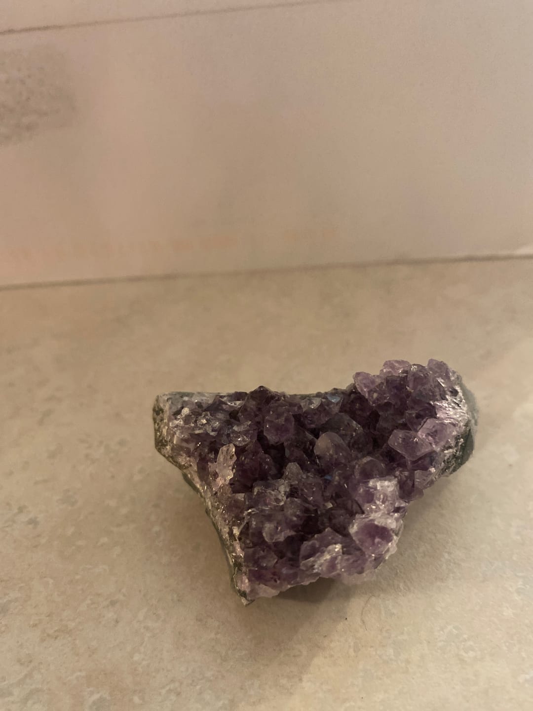 Customer photo review of Amethyst Crystal Cluster