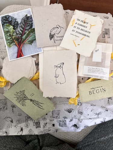 Customer photo review of free gift with first order