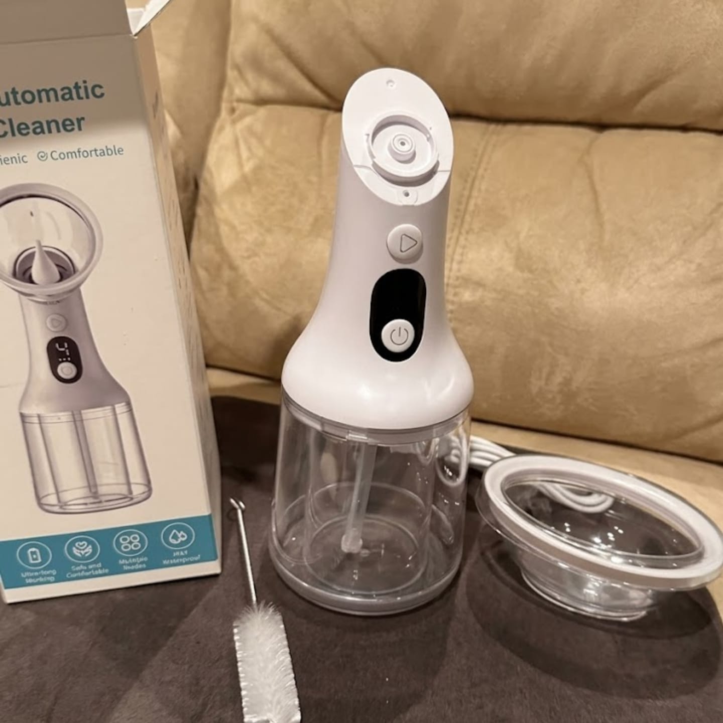 Customer photo review of OtoClear™ - Irrigador de Oídos automático