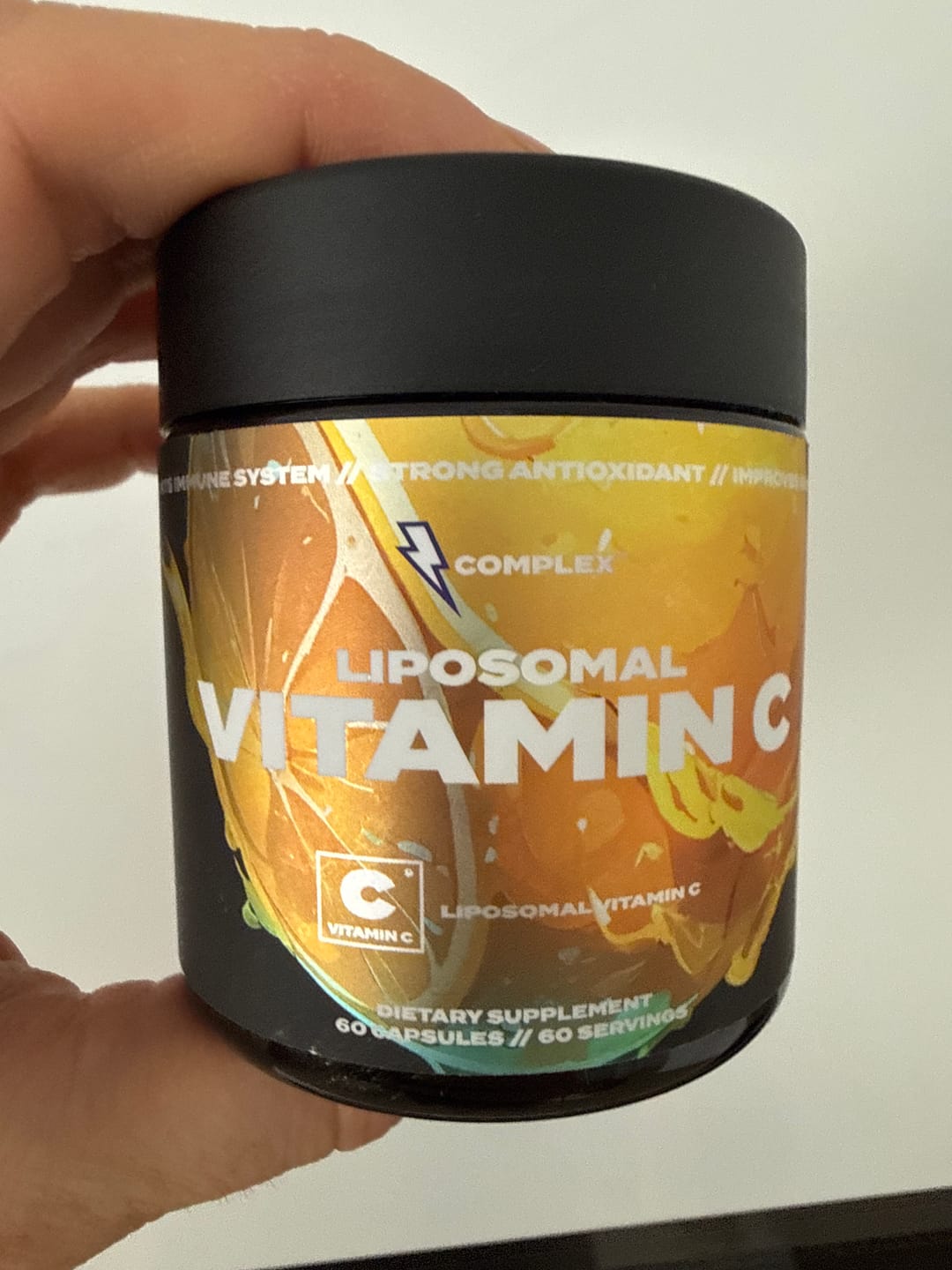Customer photo review of Liposomal Vitamin C