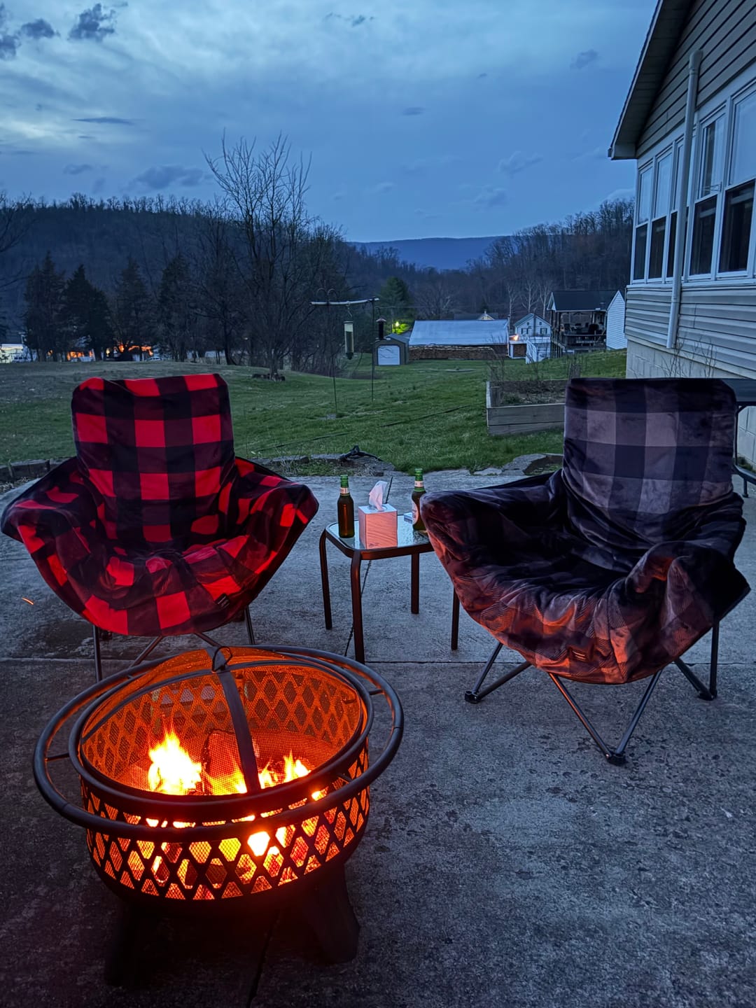 Customer photo review of The Chair Blanket