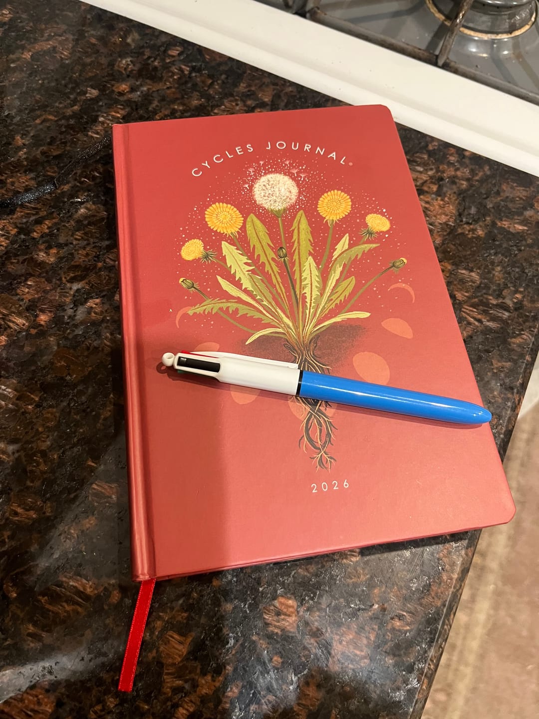 Customer photo review of Cycles Journal® 2026: Your Offline Moon Cycle Tracker & Planner for Whole-Body Awareness – mental, menstrual, menopausal &/or hormonal health