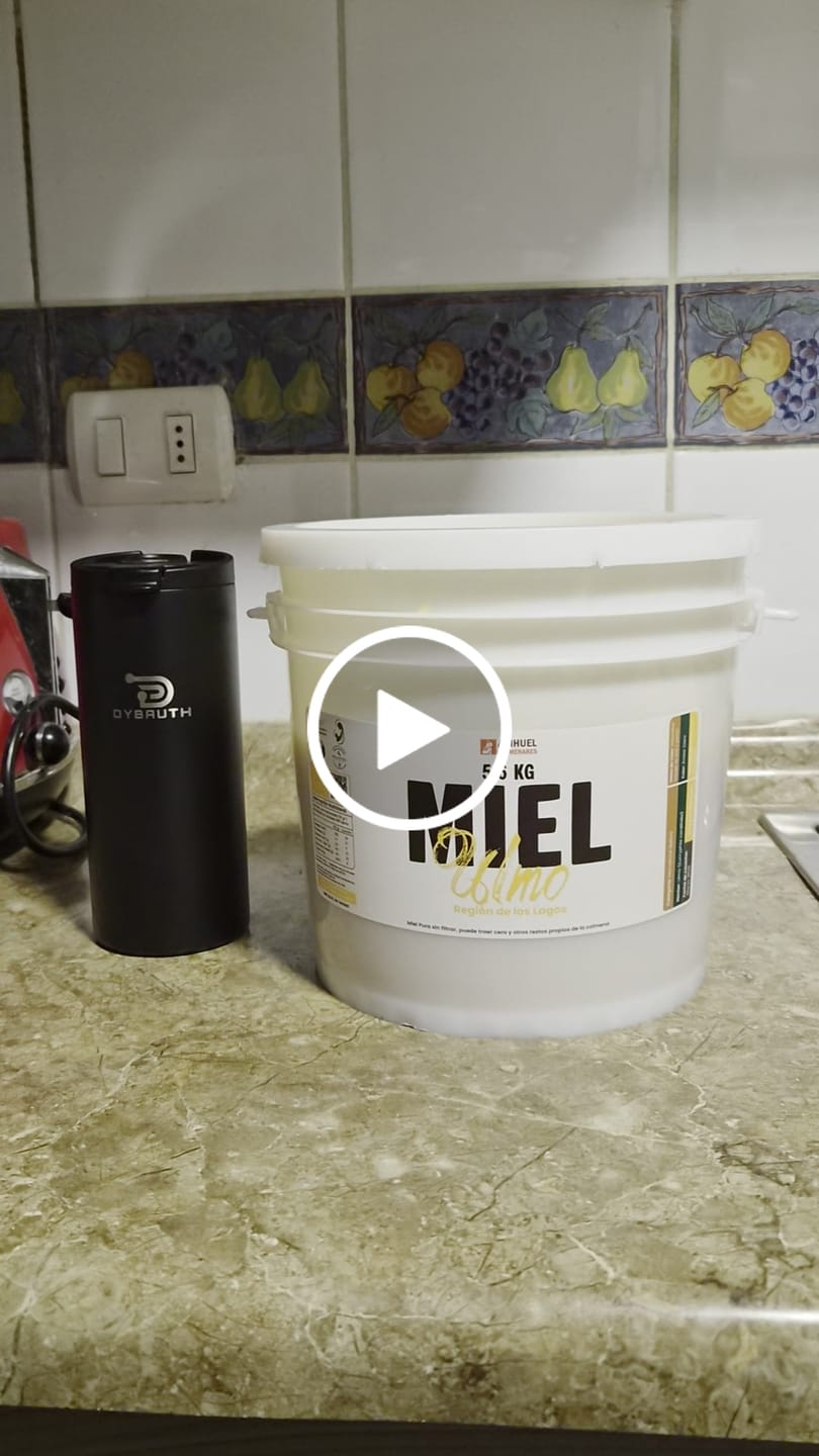 Customer video review of Balde Miel de Ulmo 5,6 kg