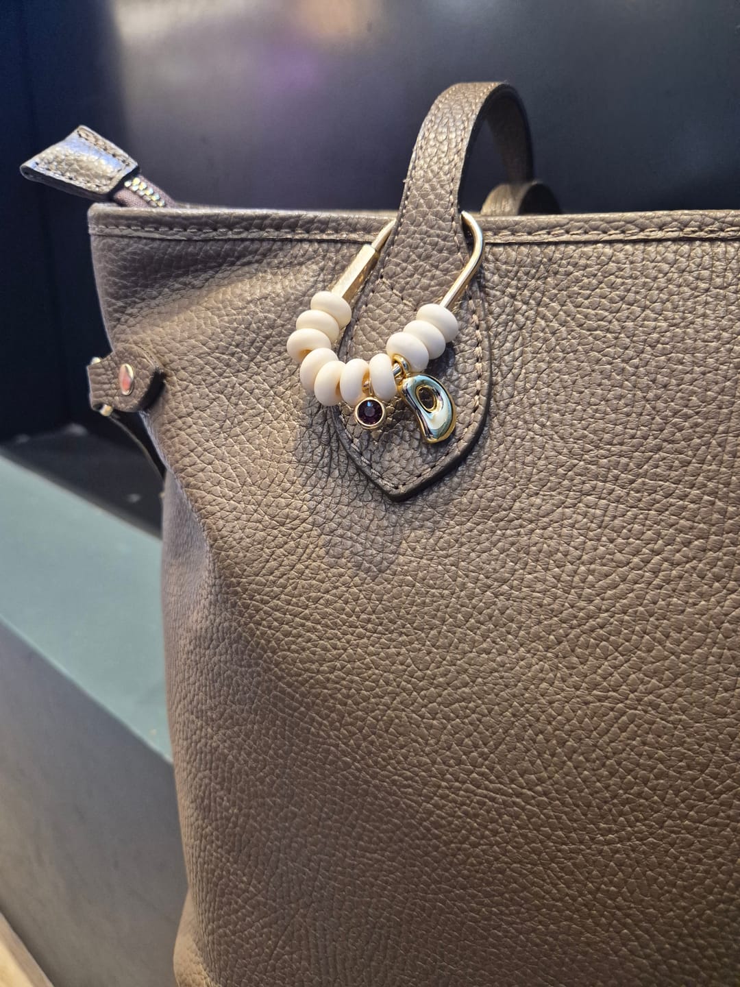 Customer photo review of The Signature Bag Charm