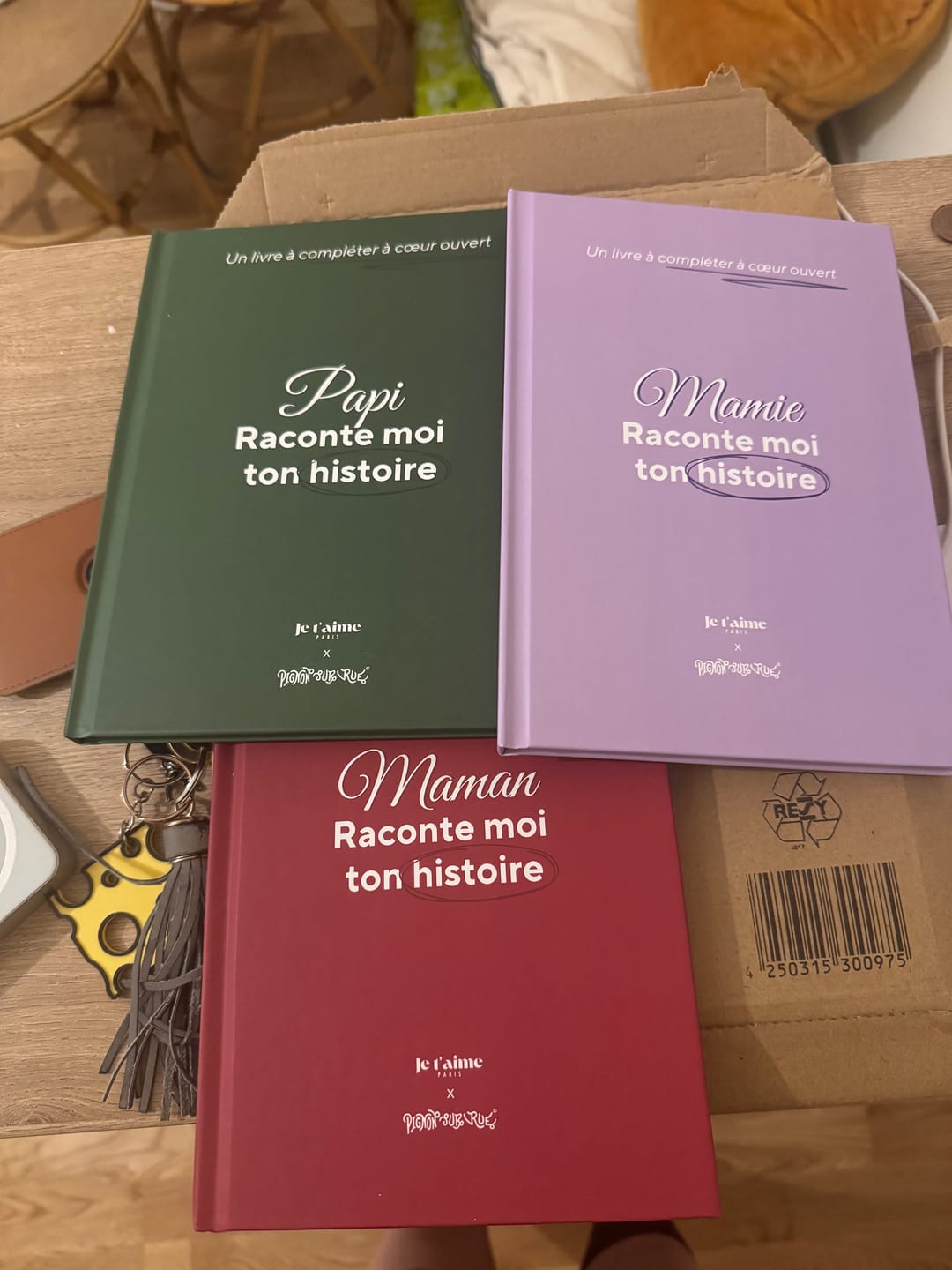 Customer photo review of Raconte-moi ton histoire - Livre
