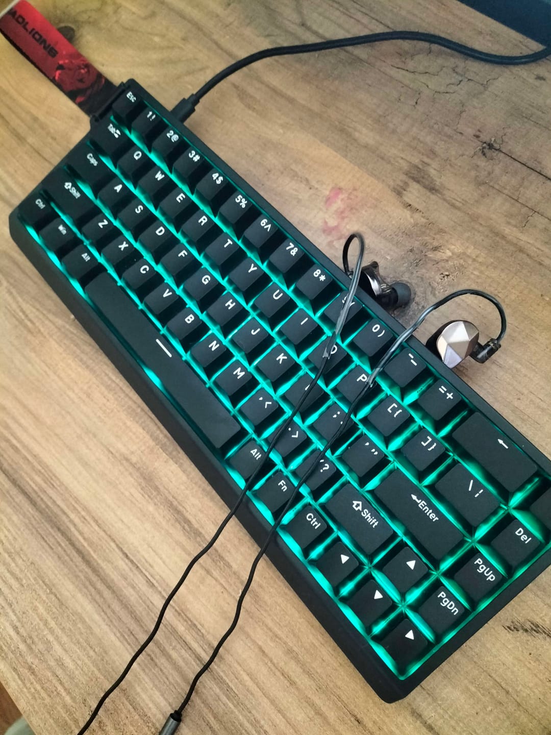 Customer photo review of FGG Madlions MAD60/68 Klavye (Manyetik Switch / HE)