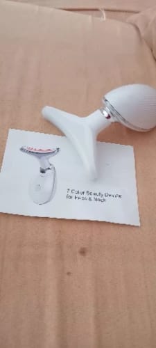 Customer photo review of Herth & Bloom 7-in-1 LED Facial Sculptor