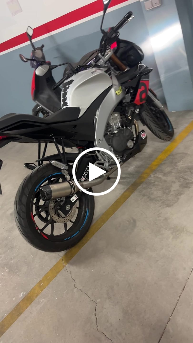 Customer video review of Línea Completa Artesanal Aprilia RS/ Tuono 125 (2012-2026) Acero Inoxidable