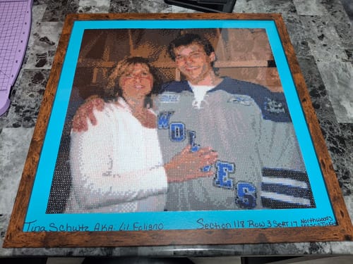 Customer photo review of Diamond Painting - Custom Photo