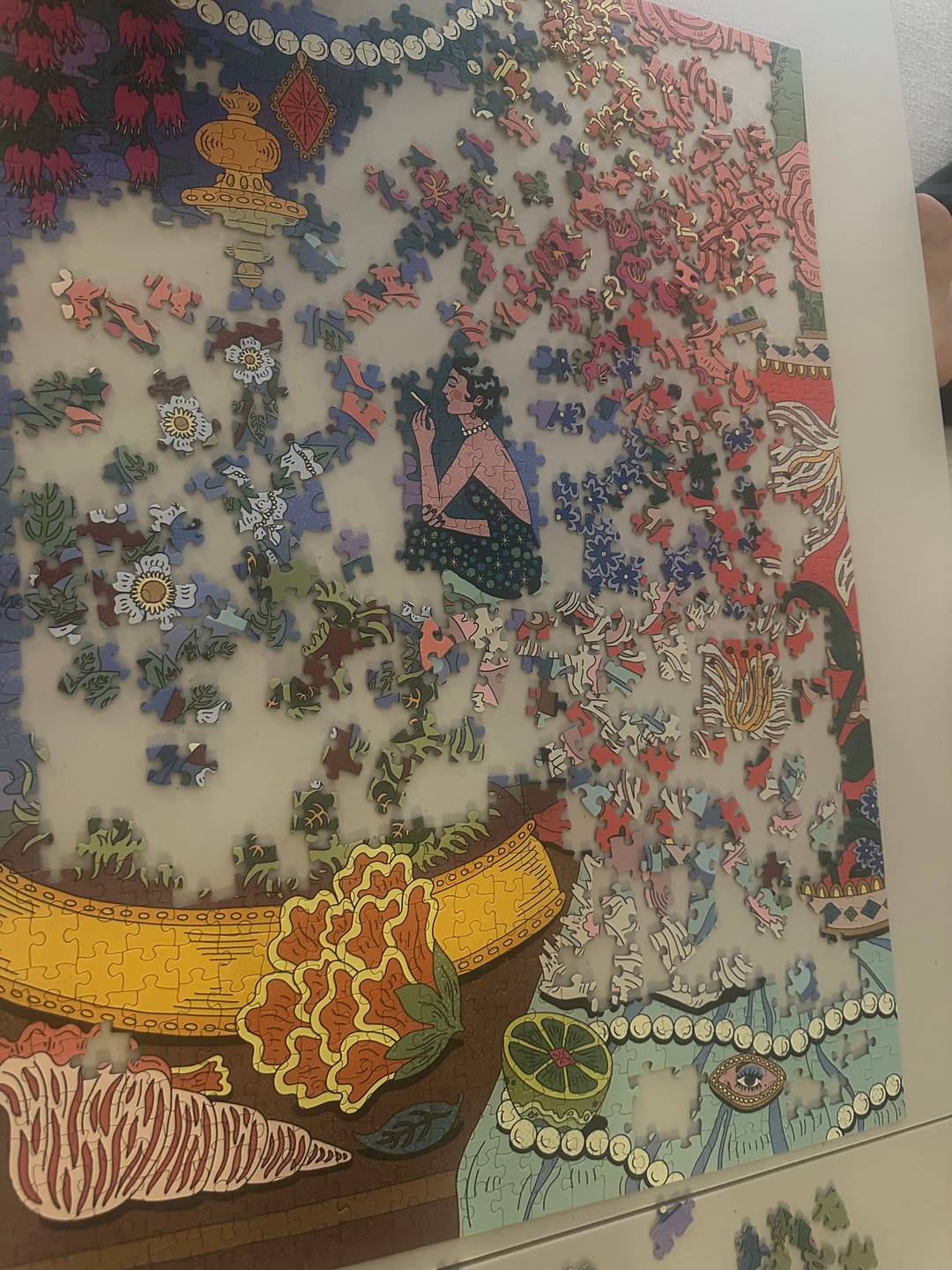 Customer photo review of Sunday Morning | 1000 Piece Puzzle