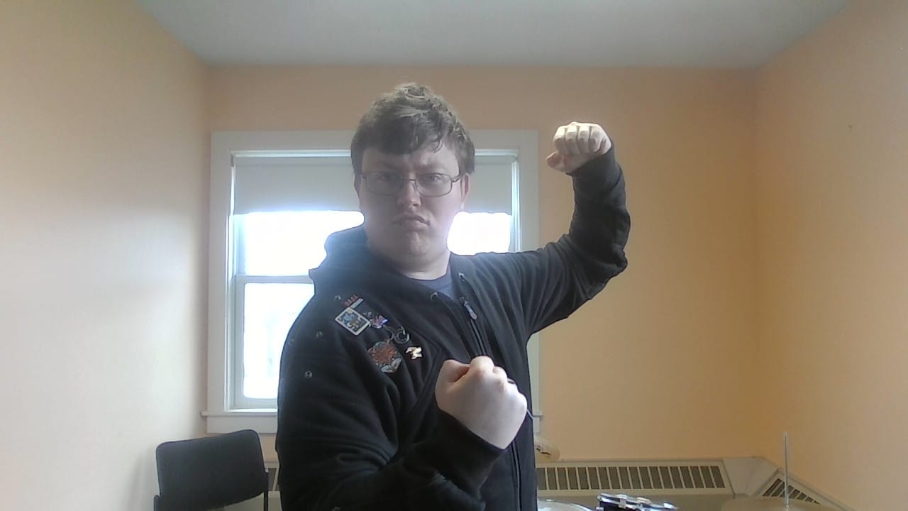 Customer photo review of Warrior Full-Zip Hoodie