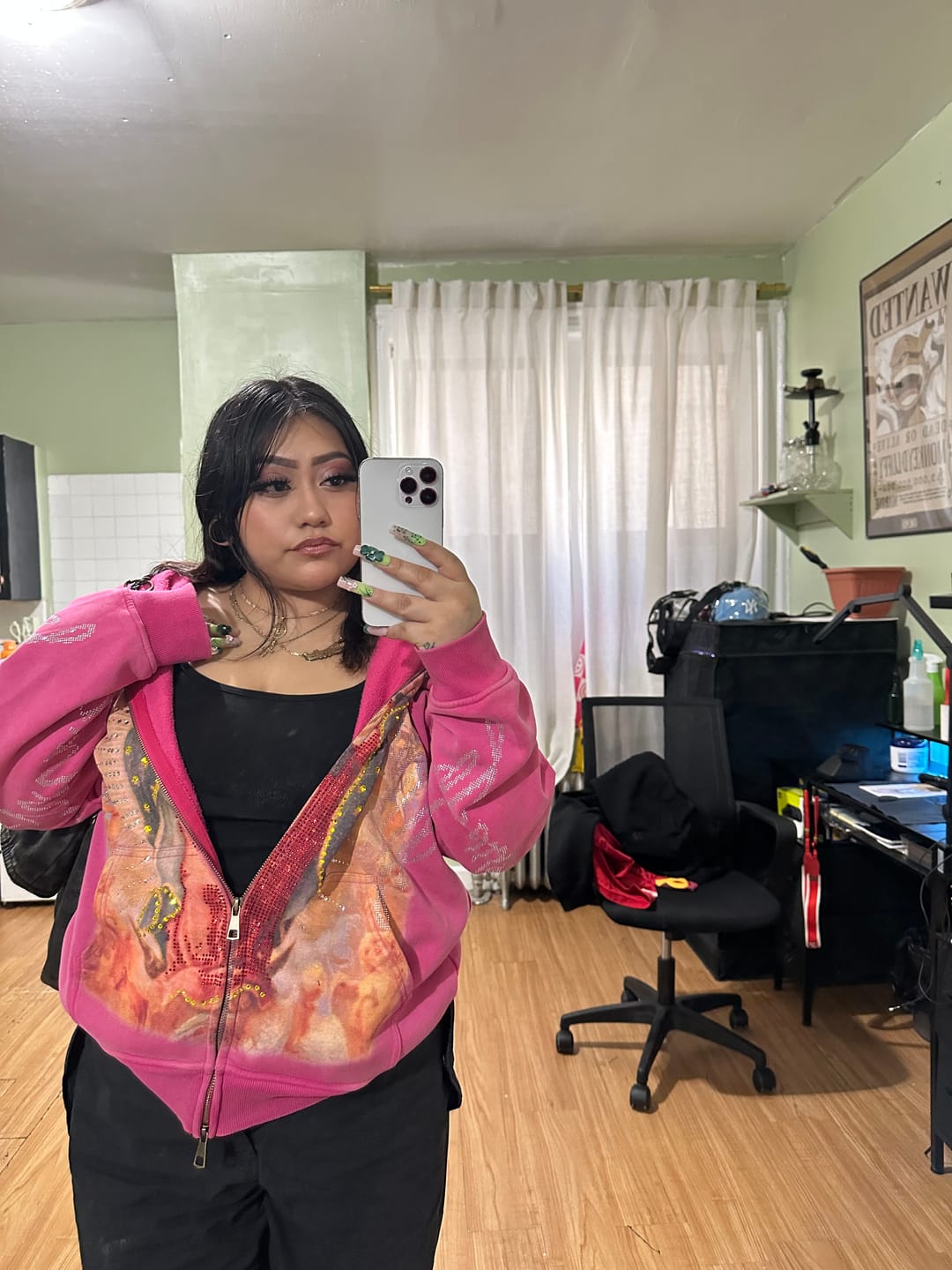 Customer photo review of Radiant Virgin Hoodie-356