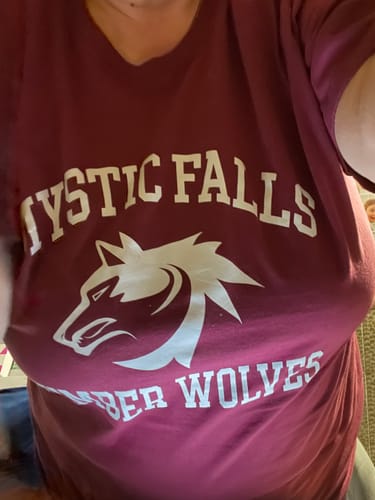 Customer photo review of Unisex Salvatore 17 Double Sided T-shirt