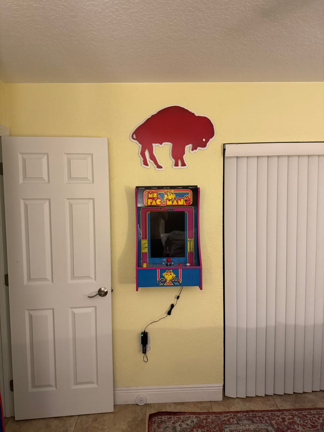 Customer photo review of Buffalo Bills RETRO Buffalo 3D Vintage Metal Wall Art