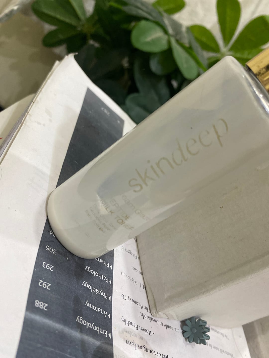Customer photo review of Daily Glow Glycolic Toner