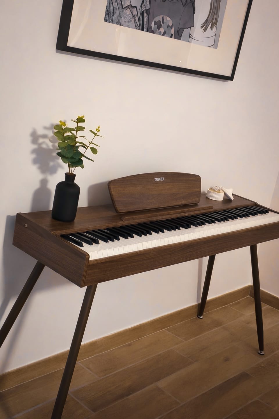 Customer photo review of Donner DDP-80 Motif de Bois Piano Numérique
