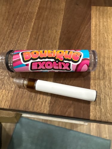 Boutique Exotics Live Rosin Disposable - 0.5 Gram photo review