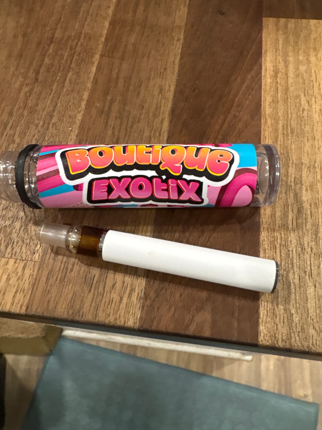 Customer photo review of Boutique Exotics Live Rosin Disposable - 0.5 Gram