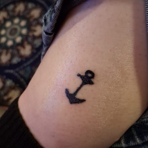 Customer photo review of Tattoo Transfer Gel