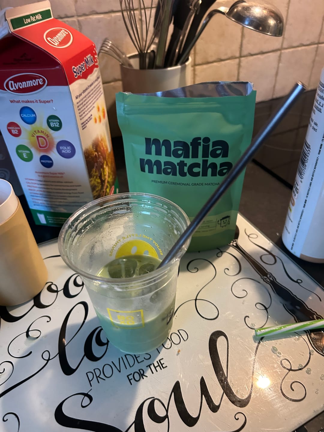 Customer photo review of Plastic Matcha Whisk