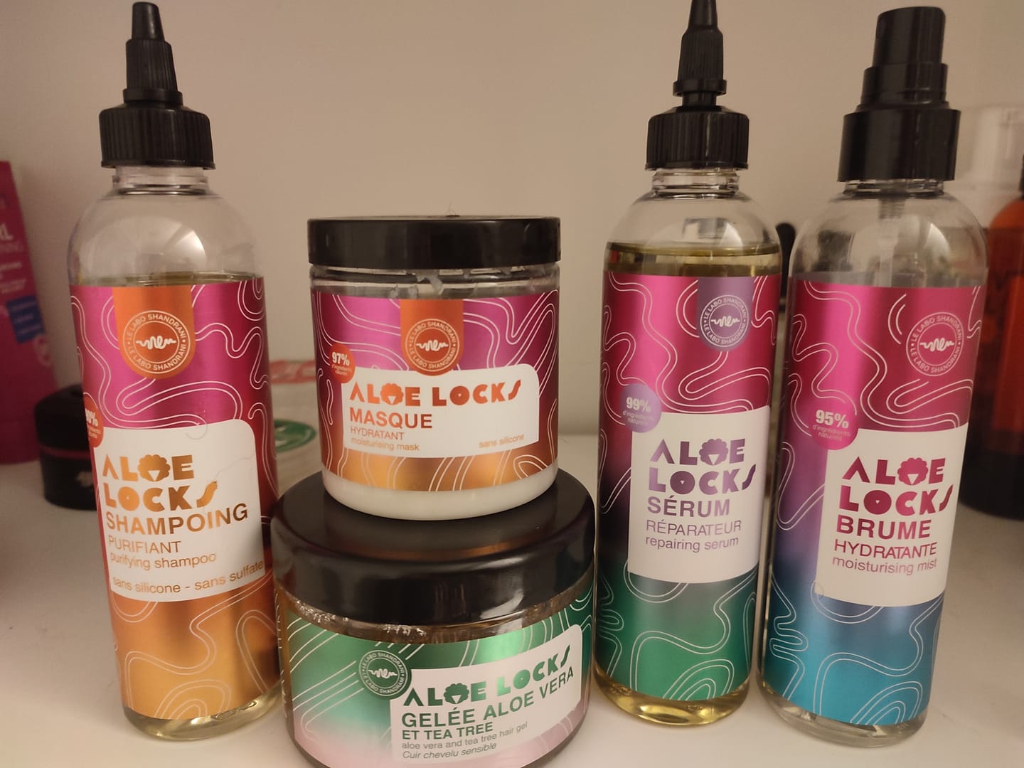 Customer photo review of Aloé Locks - PACK - Essentiel pour Locks