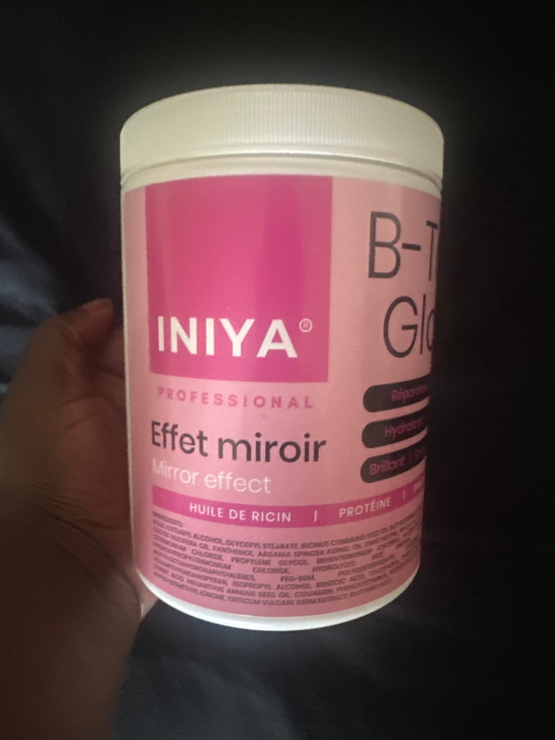 Customer photo review of Btx Capillaire Iniya Glow 1kg