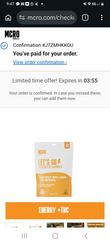 Customer photo review of At Night