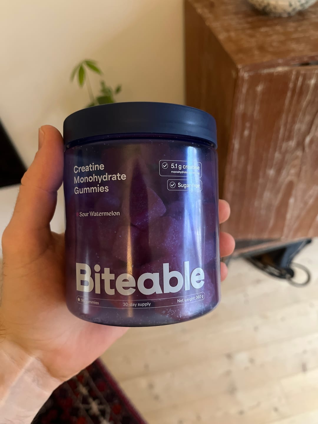 Customer photo review of Creatine Monohydrate Gummies