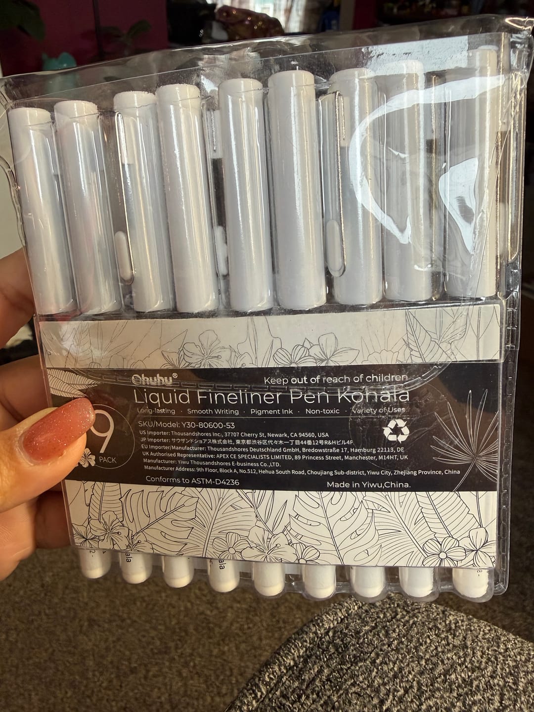 Customer photo review of Ohuhu Honolulu Colorless Blender Marker - Pack of 6