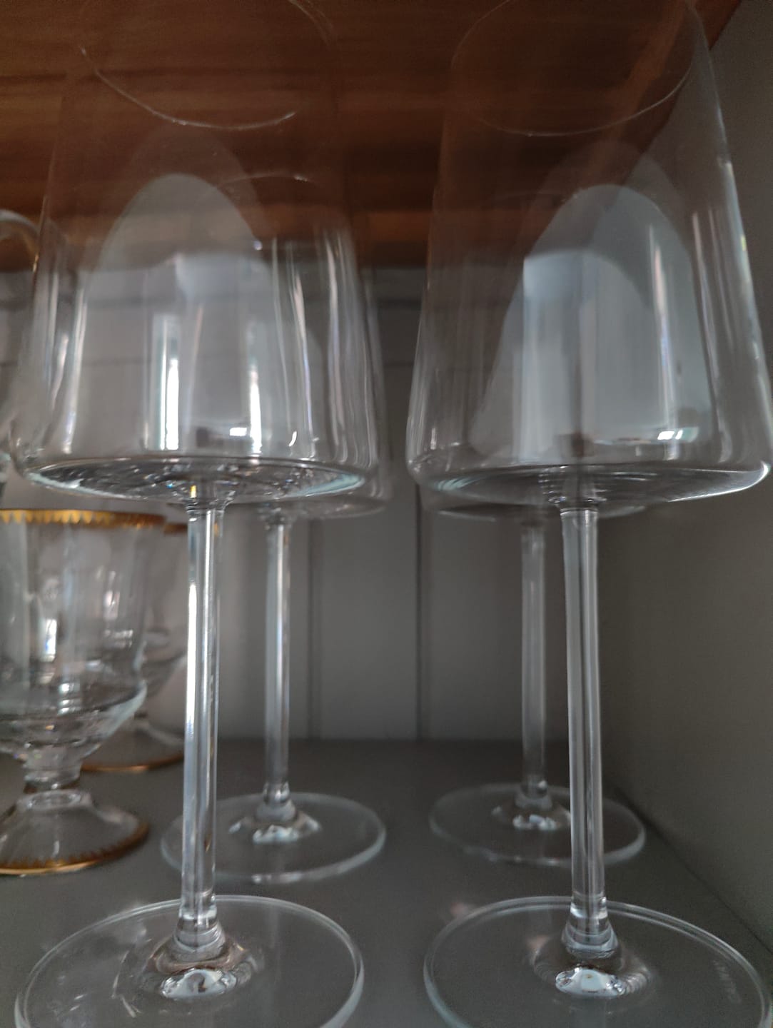 Customer photo review of Galway Crystal Alto White Wine Set of 4