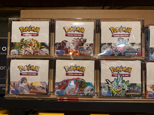 Customer photo review of Mega Evolution: Ascended Heroes Tech Sticker Collection (Styles May Vary) (ASC)