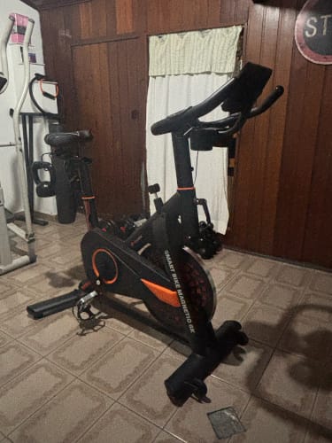 Customer photo review of Bike Spinning Smart Magnetic 6K | Resistência Magnética Potente | Banco Ultra Soft | Suporta 160 Kg