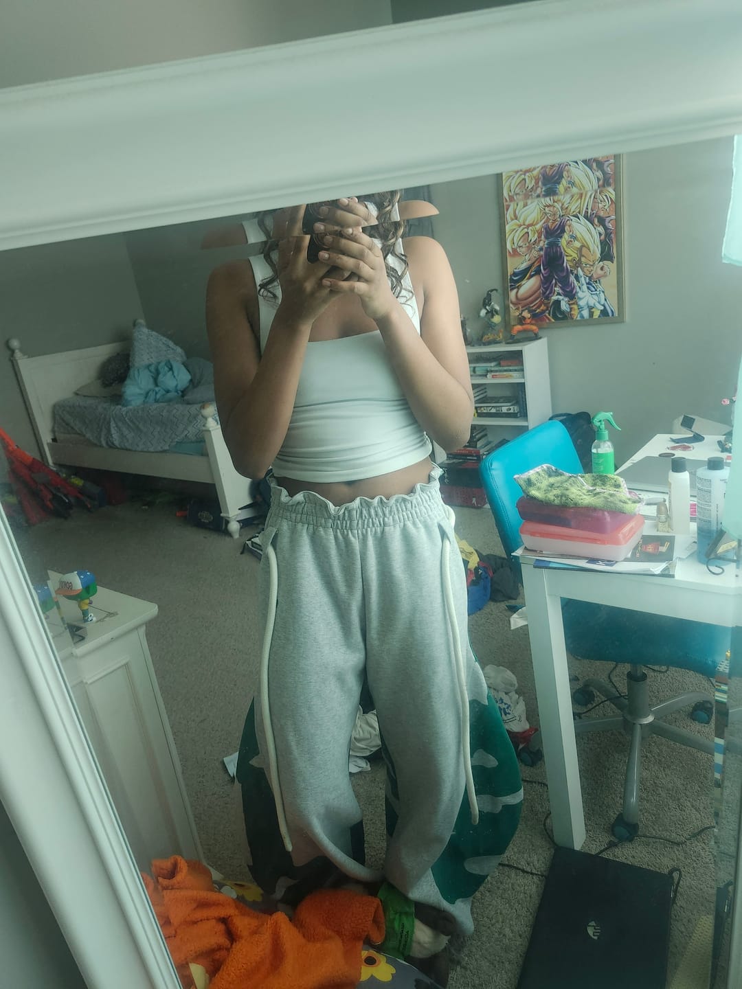 Customer photo review of Aelfric Eden Graffiti Super Baggy Barrel Sweatpants