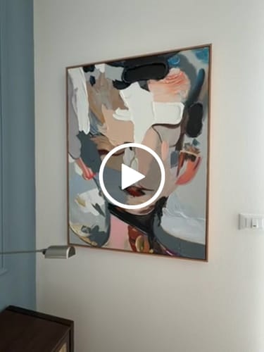 Customer review photo for Colorful Painting #CA048