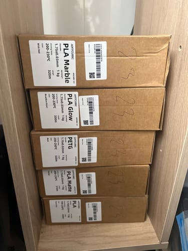 Customer photo review of Caja misteriosa de Filamento & Resina