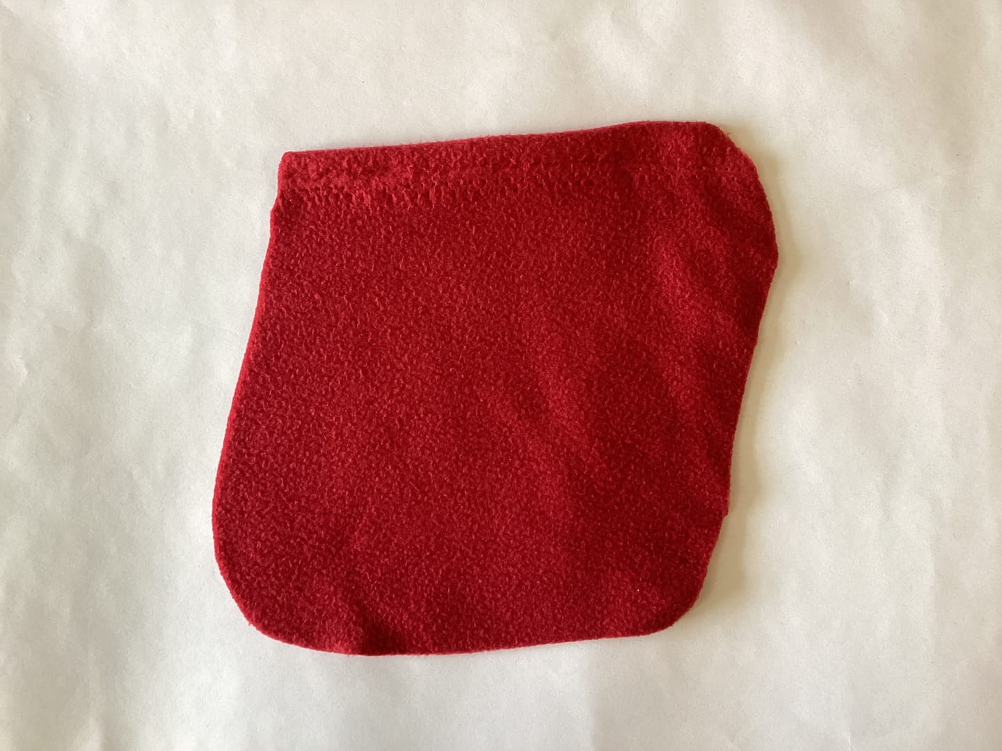Customer photo review of Special Offer #2 - Plain Polar Fleece Fabric - 2 metre Pre-cut