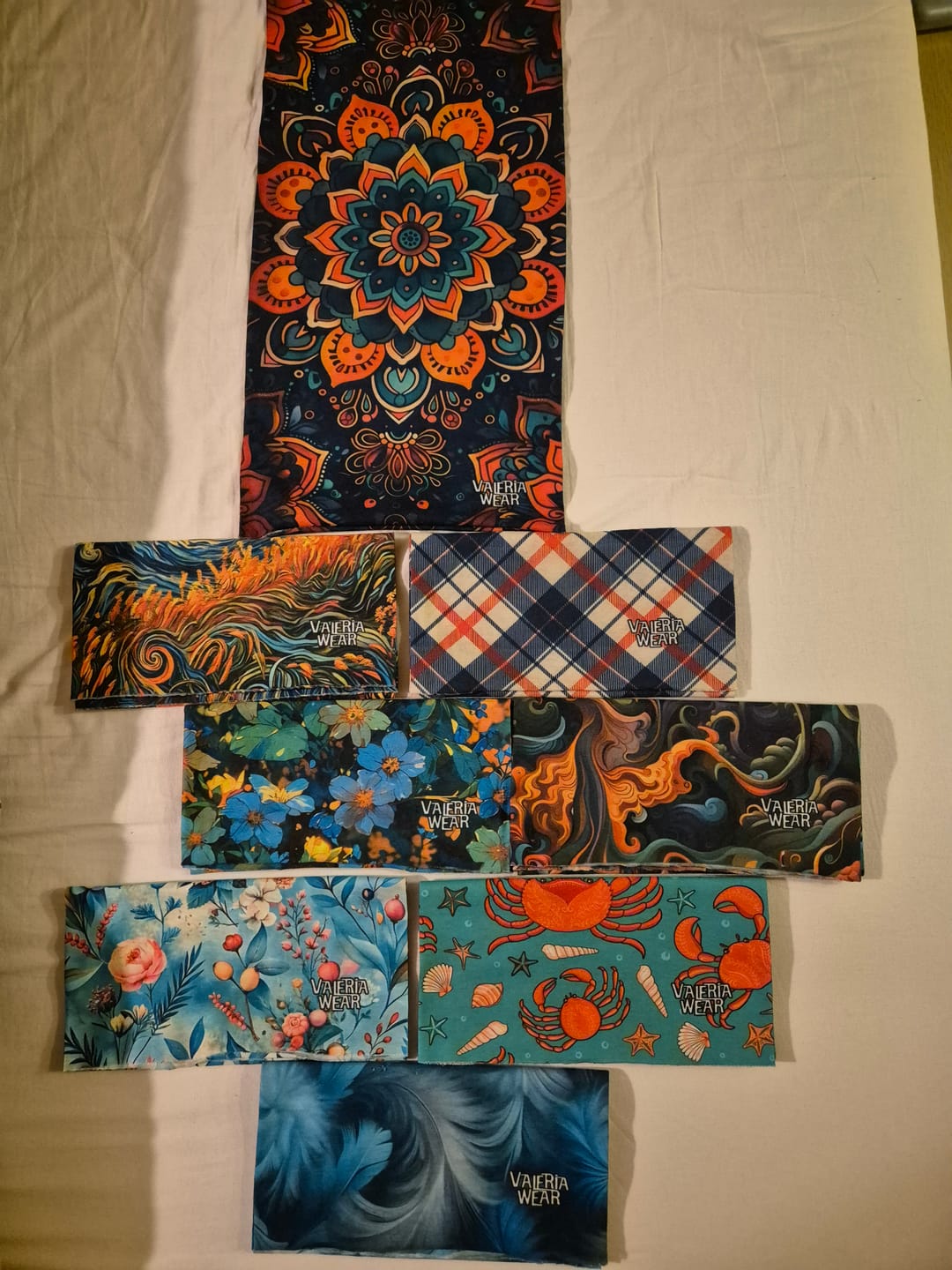 Customer photo review of Valeria Wear - Crabby Summer Desenli Buff