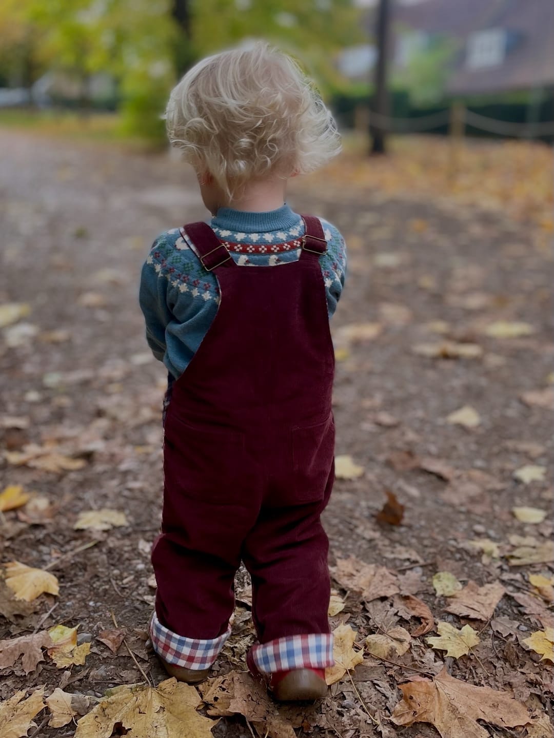 Customer photo review of Little Ducks Fairisle Knitted Jumper