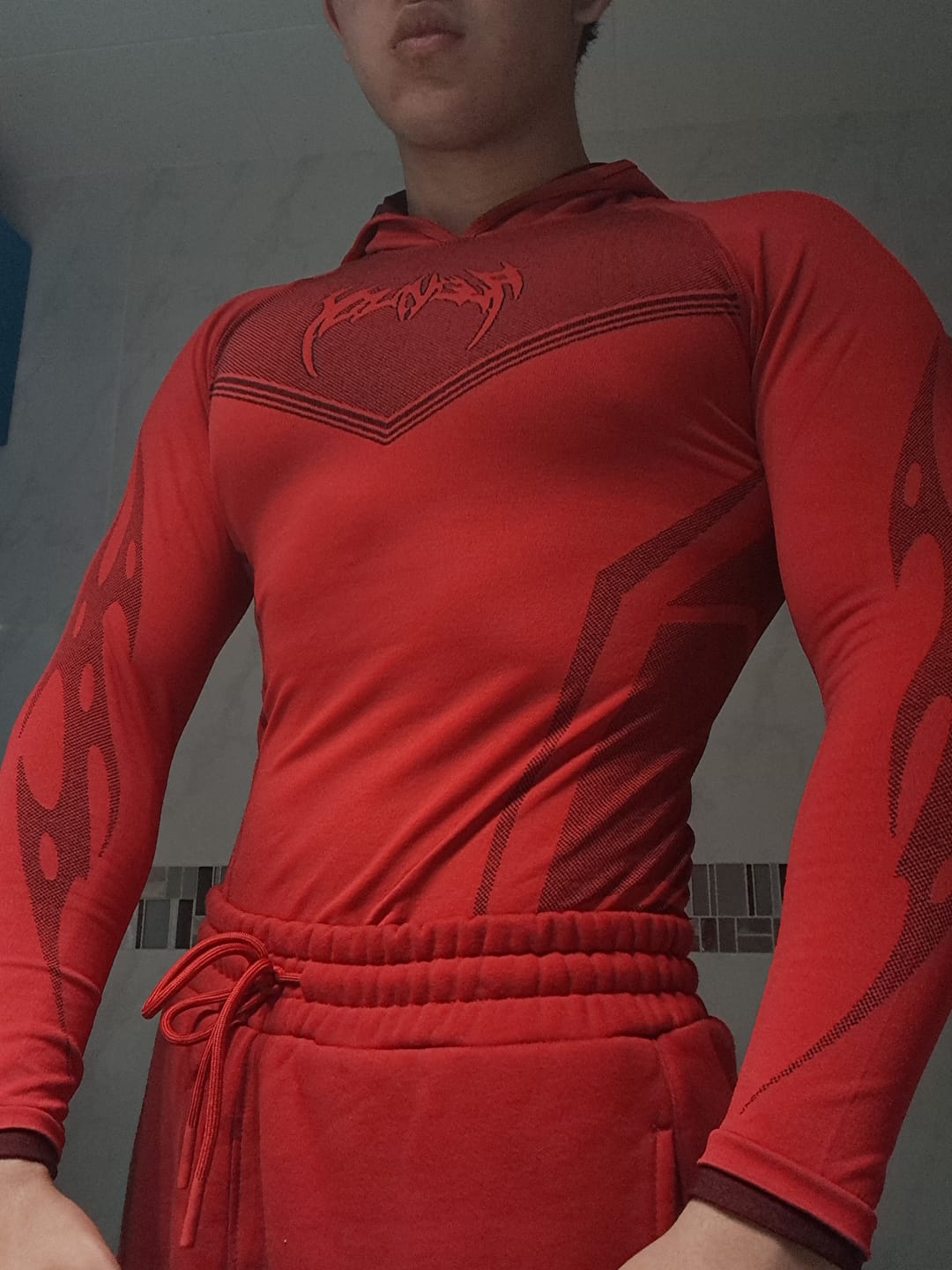 Customer photo review of 8062 - Warrior Compression Hoodies