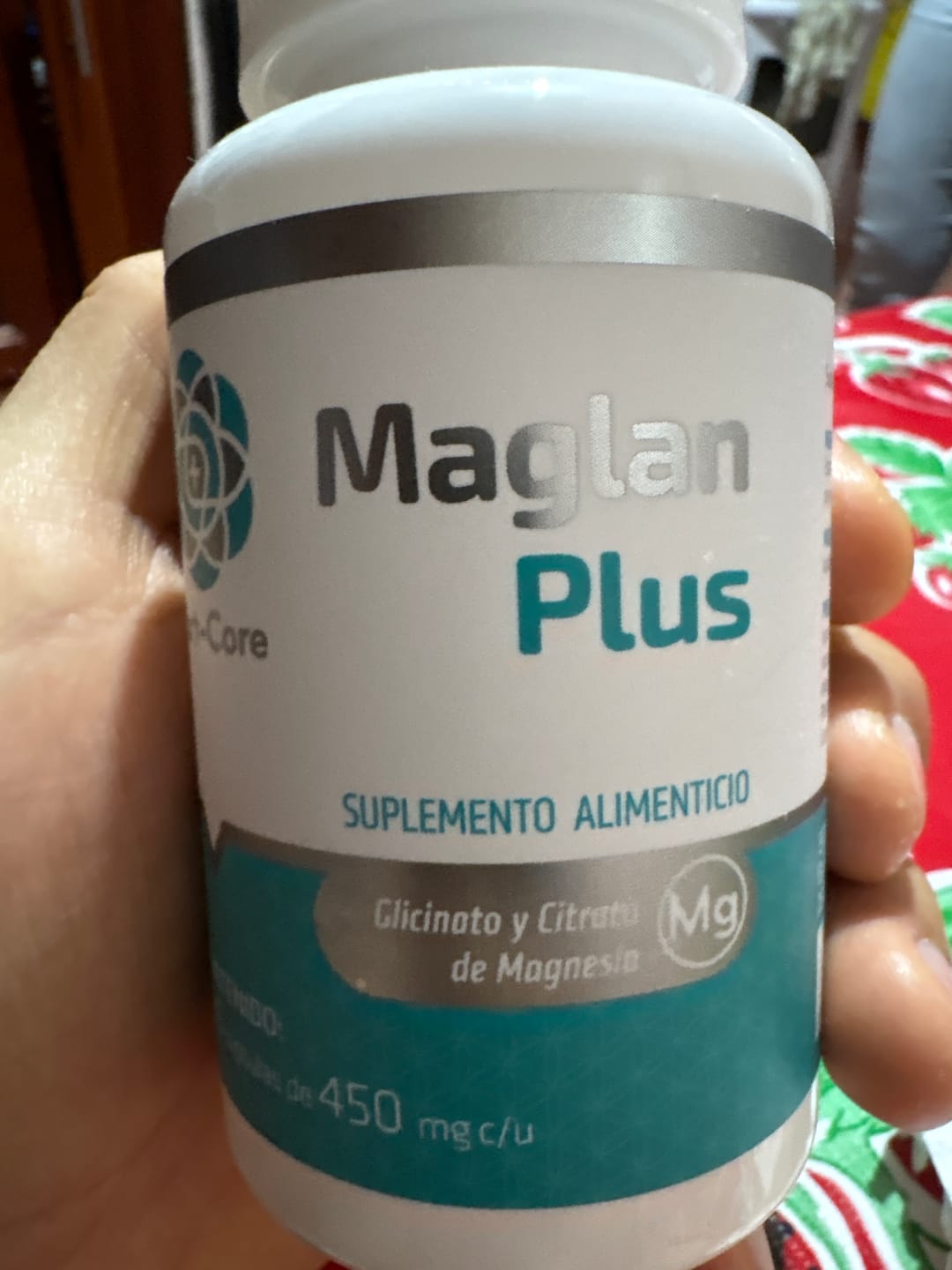 Customer photo review of Maglan Plus Fort Core | Citrato y Glicinato de Magnesio | 60 cápsulas