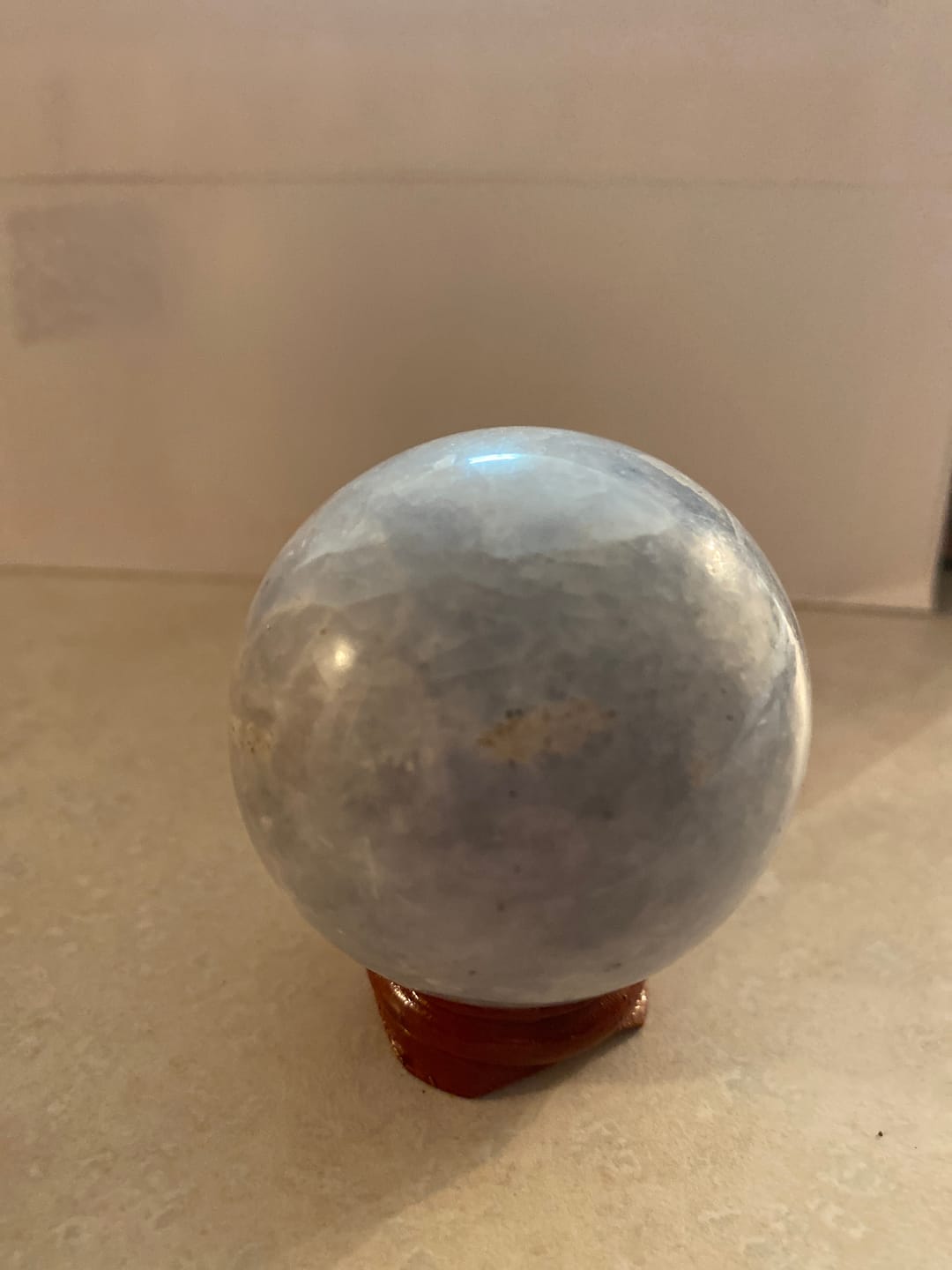 Customer photo review of Kyanite Sphere