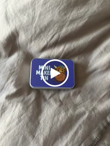 Customer video review of Mini Maker Tin