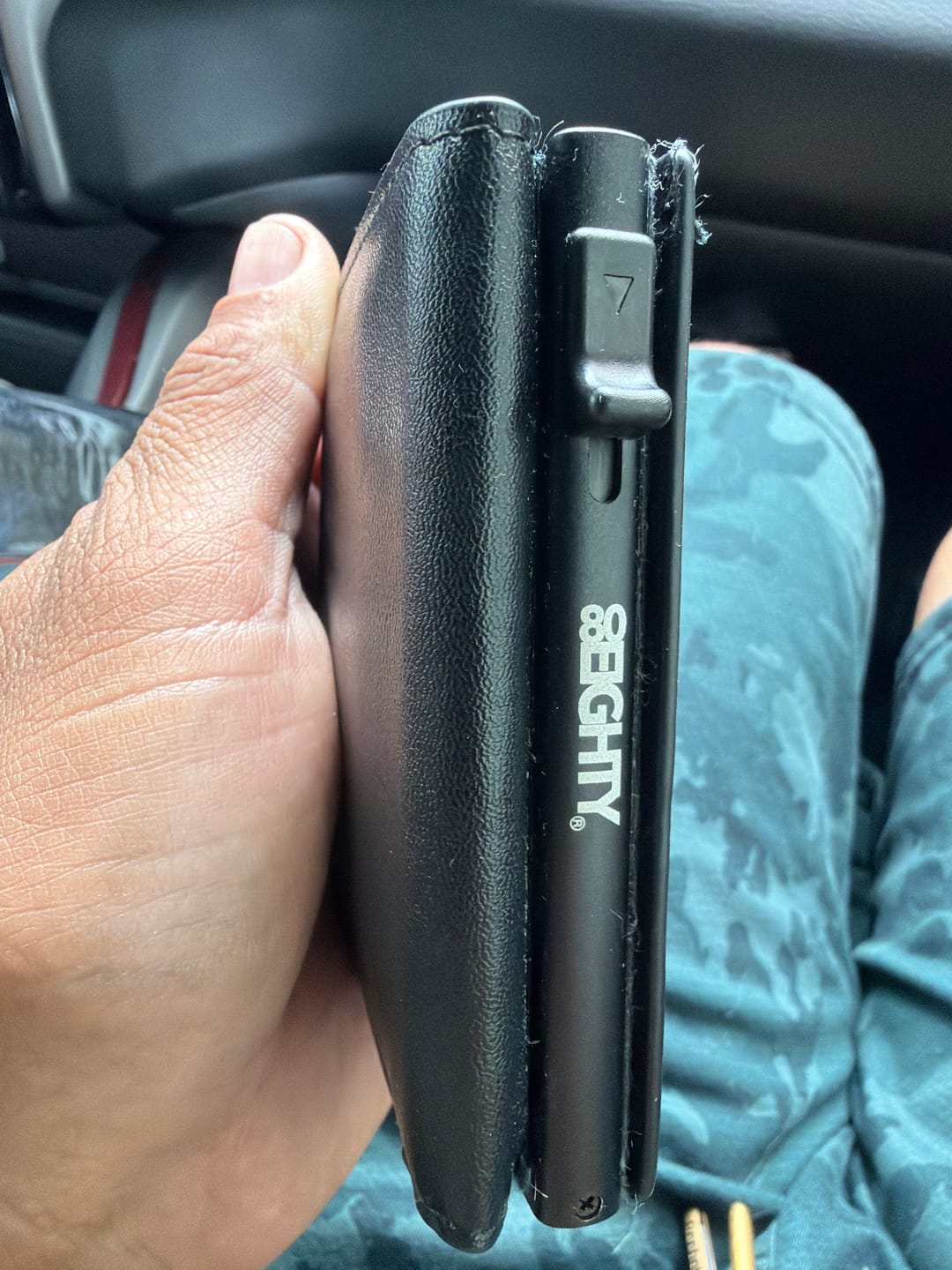 Customer photo review of 80Eighty® Onyx Wallet
