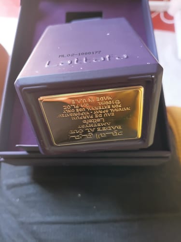 Customer photo review of Bade'e Al Oud Amethyst Lattafa Perfumes