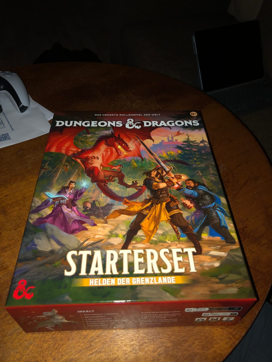 Customer photo review of D&D Starter Set: Heroes of the Borderlands - Deutsch