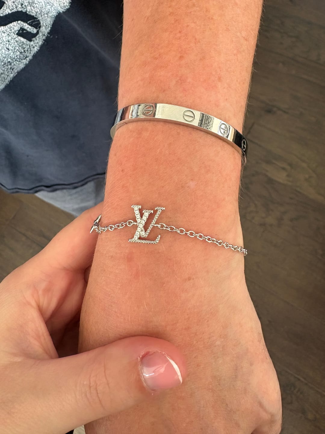 Customer photo review of Leya Bracelet Silver