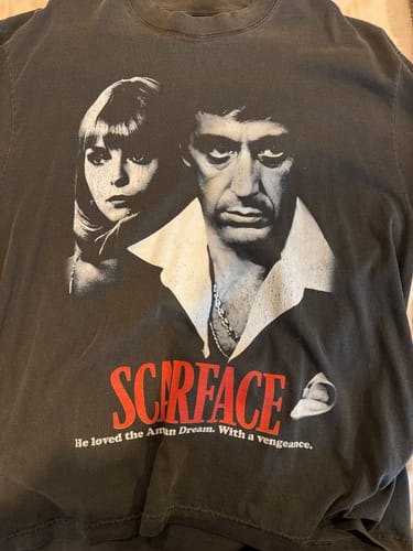 Customer photo review of THE WORLD IS YOURS (SCARFACE)